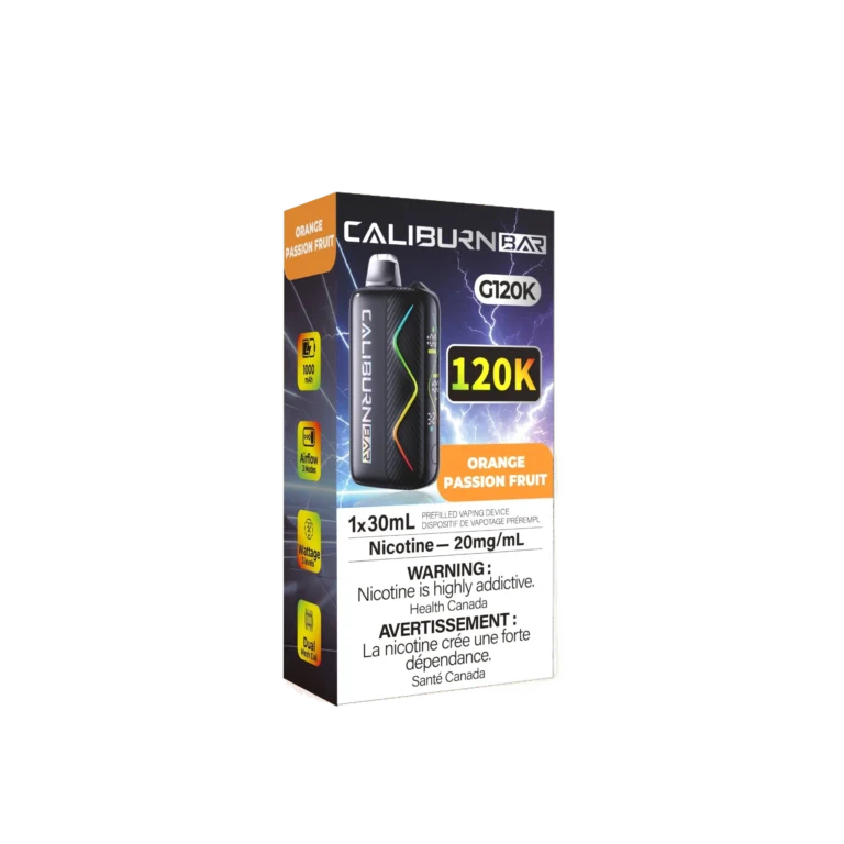 Caliburn Bar G120K — Orange Passion Fruit