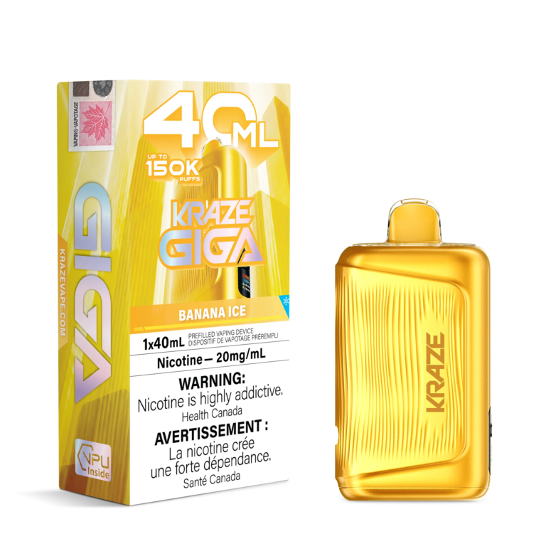 Kraze Giga 150K — Banana Ice