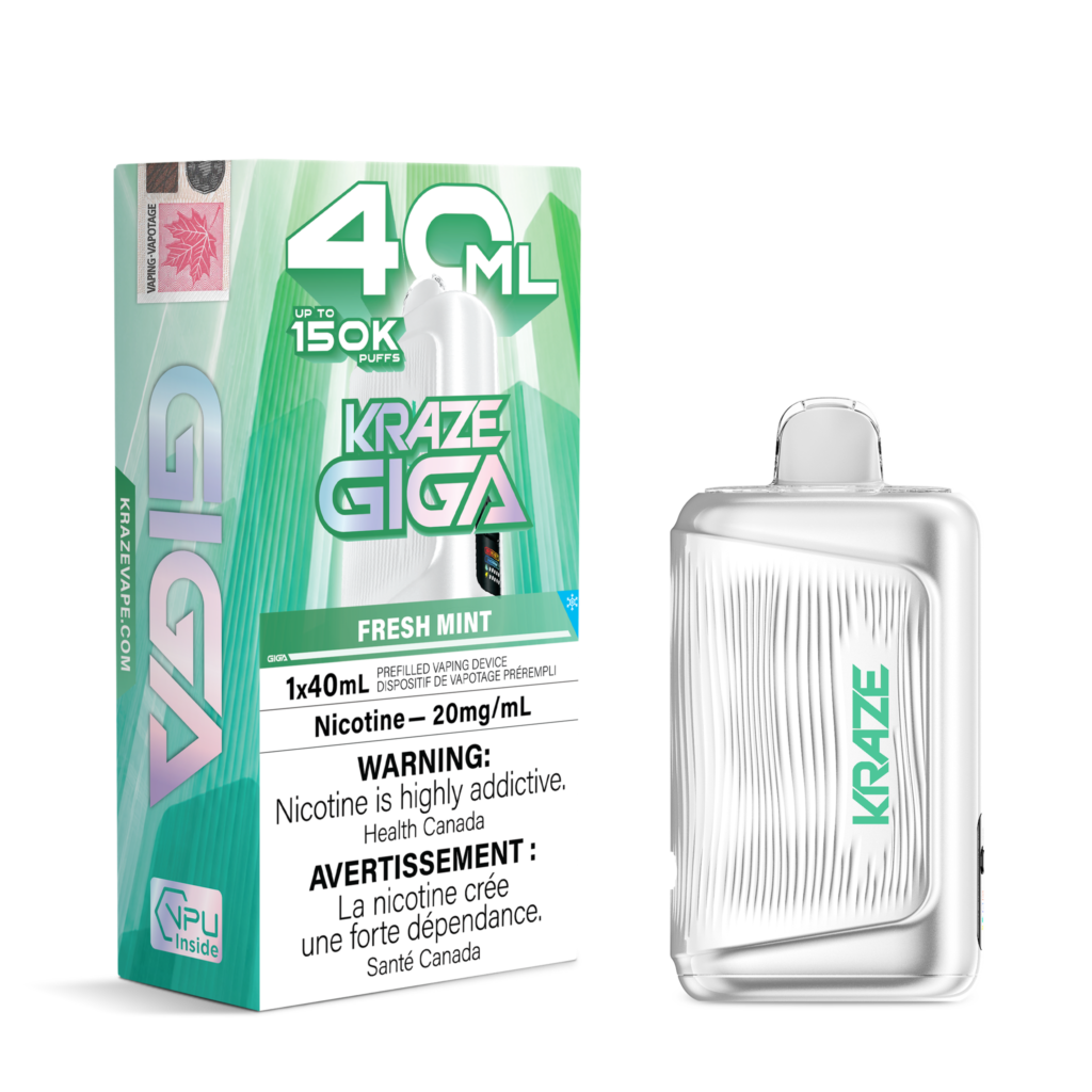 Kraze Giga 150K — Fresh Mint