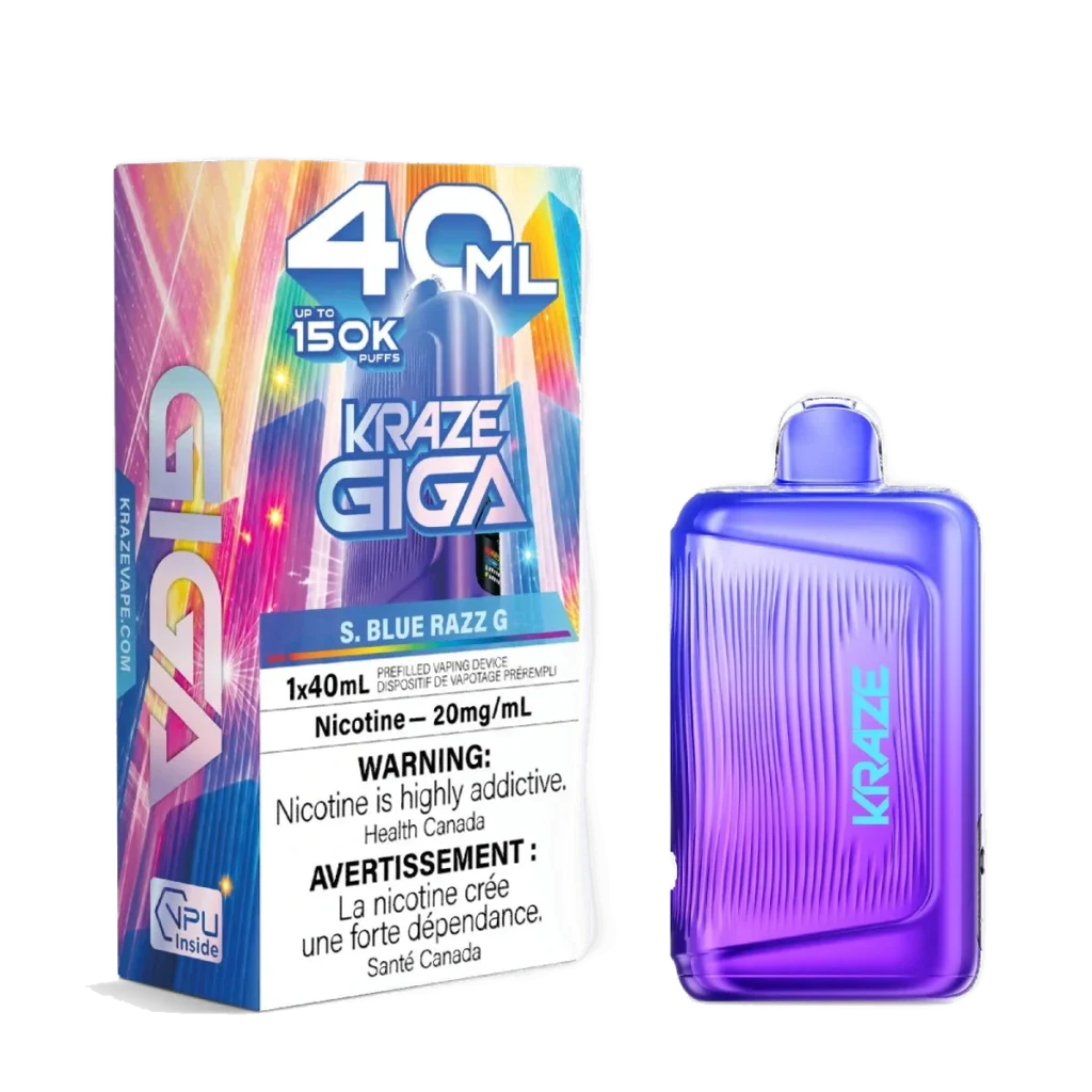 Kraze Giga 150K — S. Blue Razz G