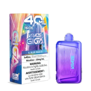 Kraze Giga 150K — S. Blue Razz G