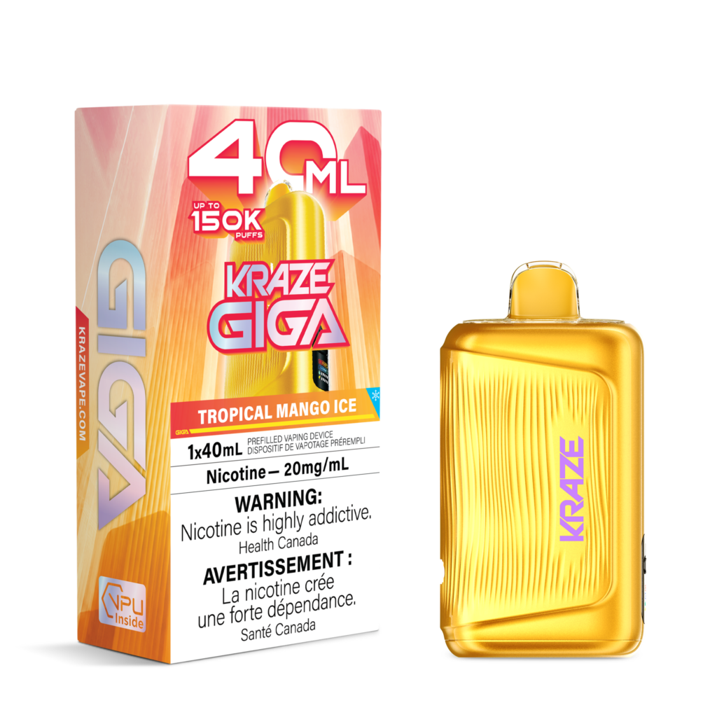 Kraze Giga 150K — Tropical Mango Ice