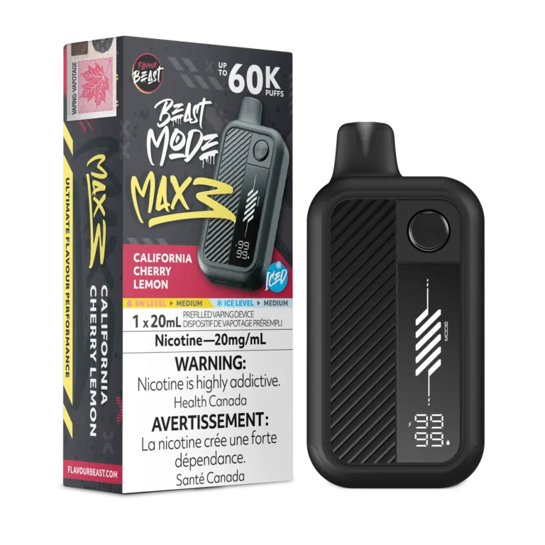 Flavour Beast Beast Mode Max 3 — California Cherry Lemon