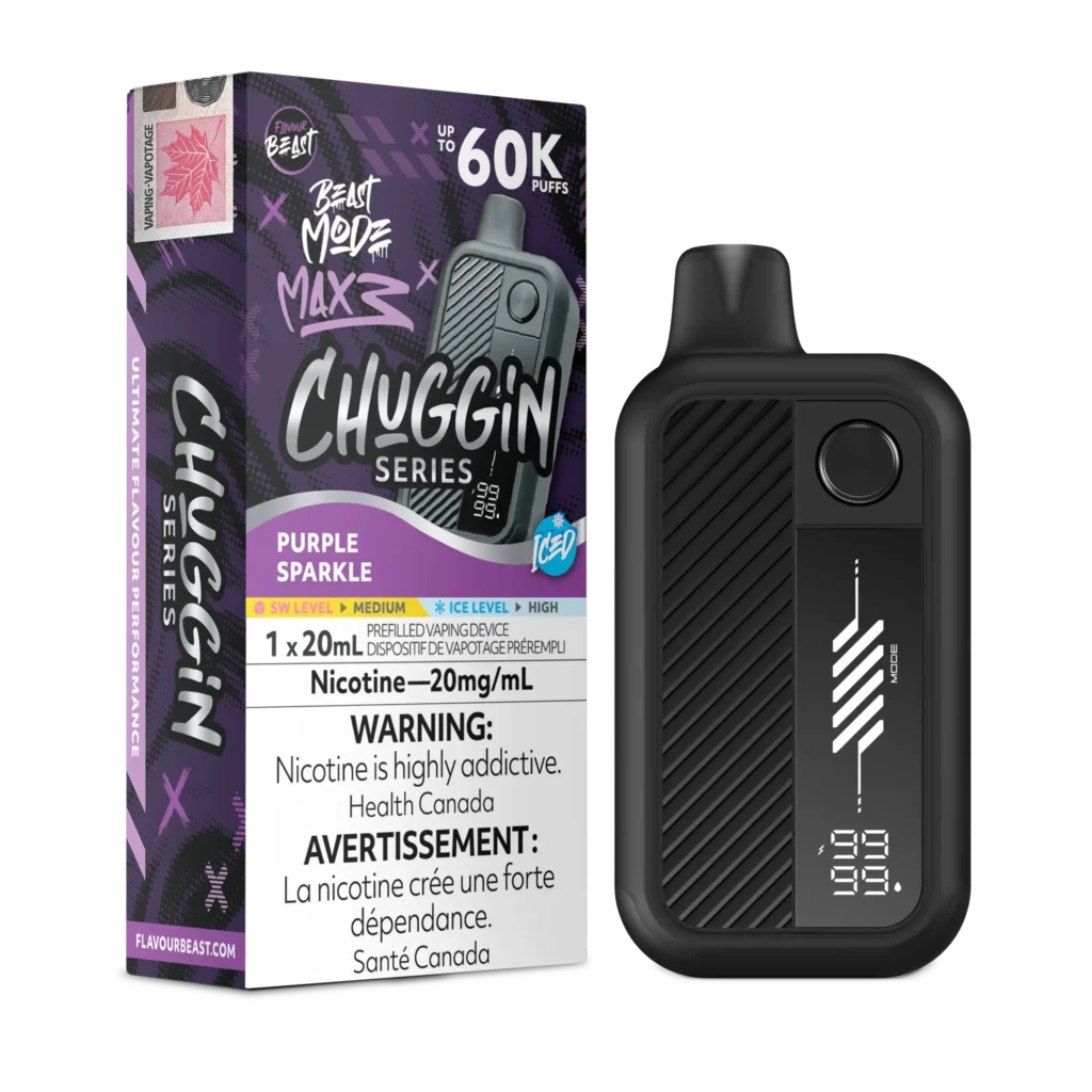 Flavour Beast Beast Mode Max 3 — Chuggin' Purple Sparkle