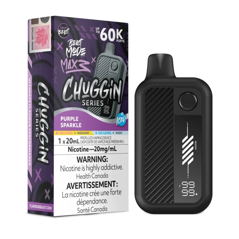 Flavour Beast Beast Mode Max 3 — Chuggin' Purple Sparkle