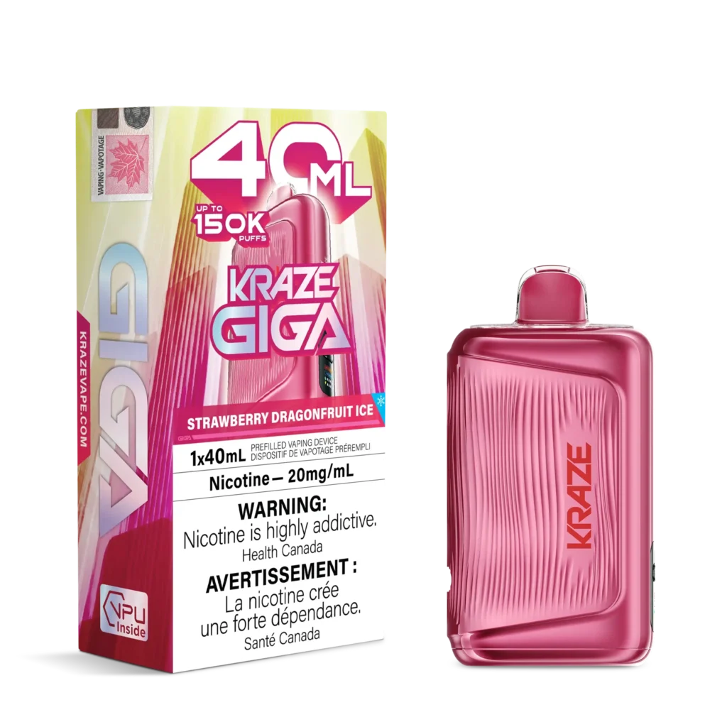 Kraze Giga 150K — Strawberry Dragonfruit Ice