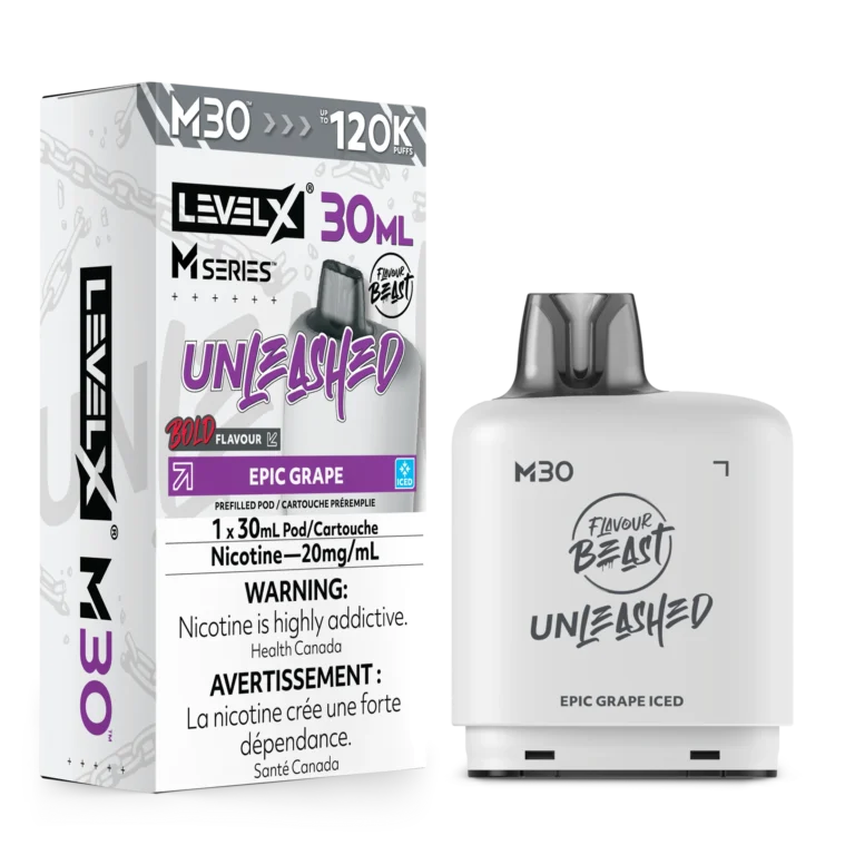 Level X M Series 120K — Unleashed Epic Grape Iced