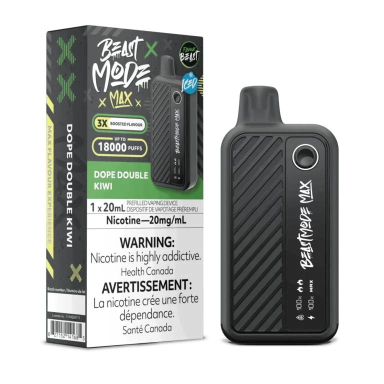 Flavour Beast Beast Mode Max 18K — Dope Double Kiwi