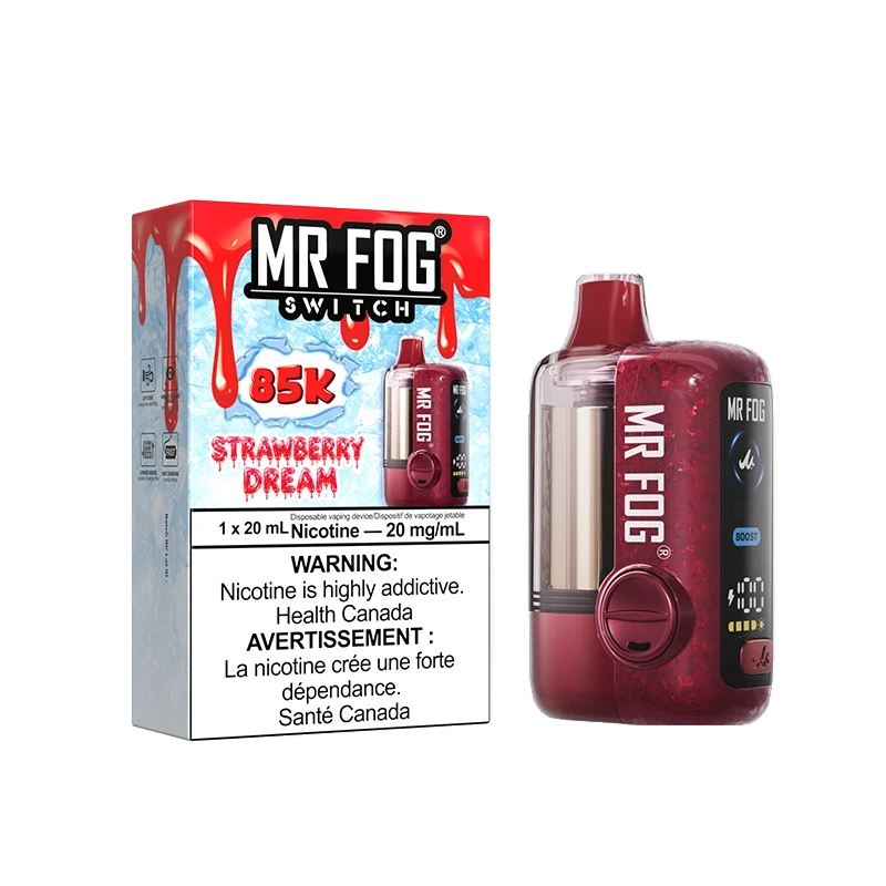 Mr. Fog Switch 85K — Strawberry Dream