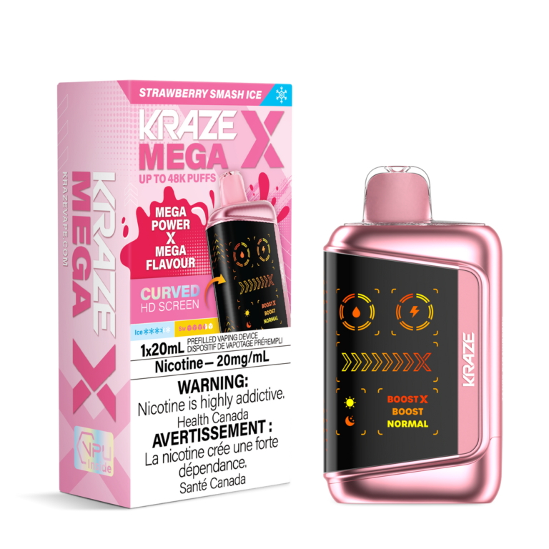 Kraze Mega X 48K — Strawberry Smash