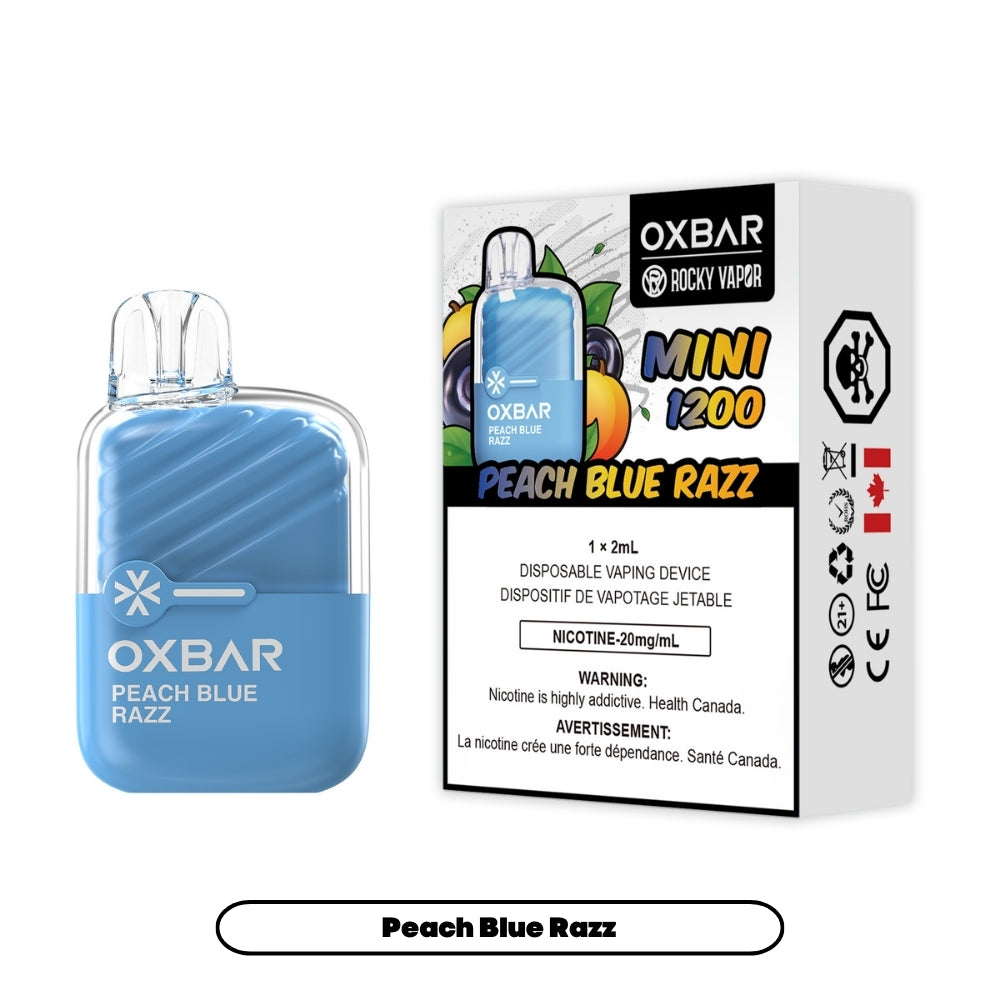 OXBAR Mini 1200 — Peach Blue Razz