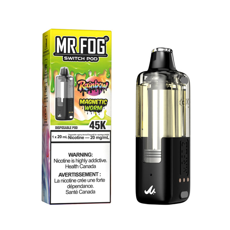 Mr. Fog Switch Pod — Rainbow Magnetic Worm