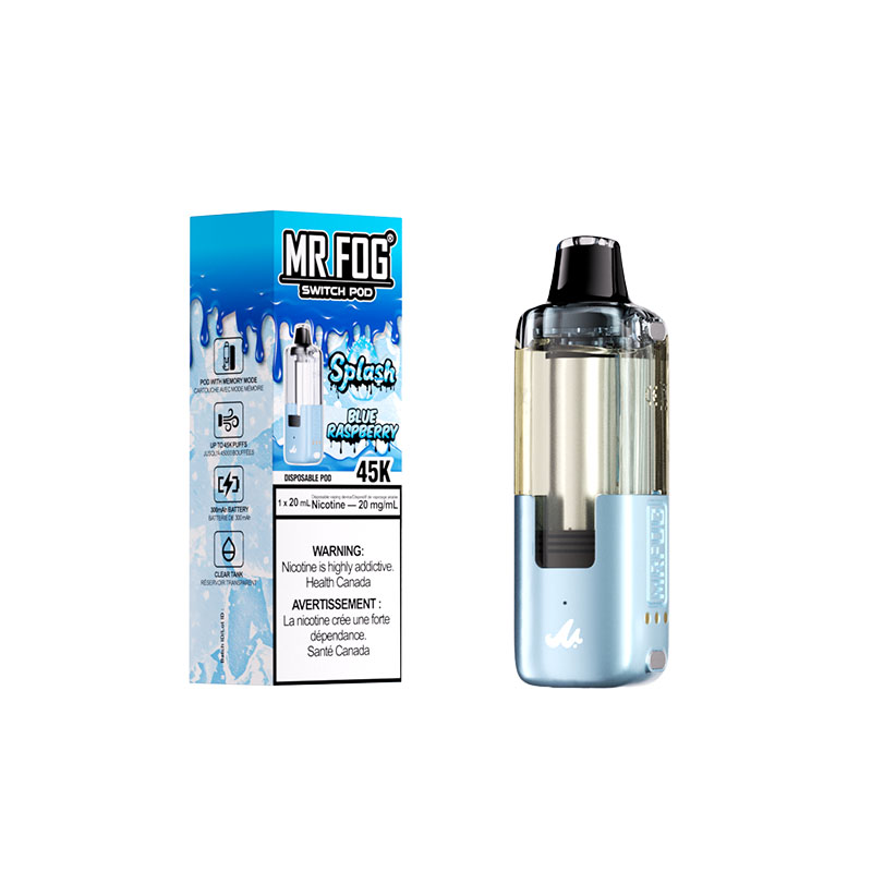 Mr. Fog Switch Pod — Splash Blue Raspberry